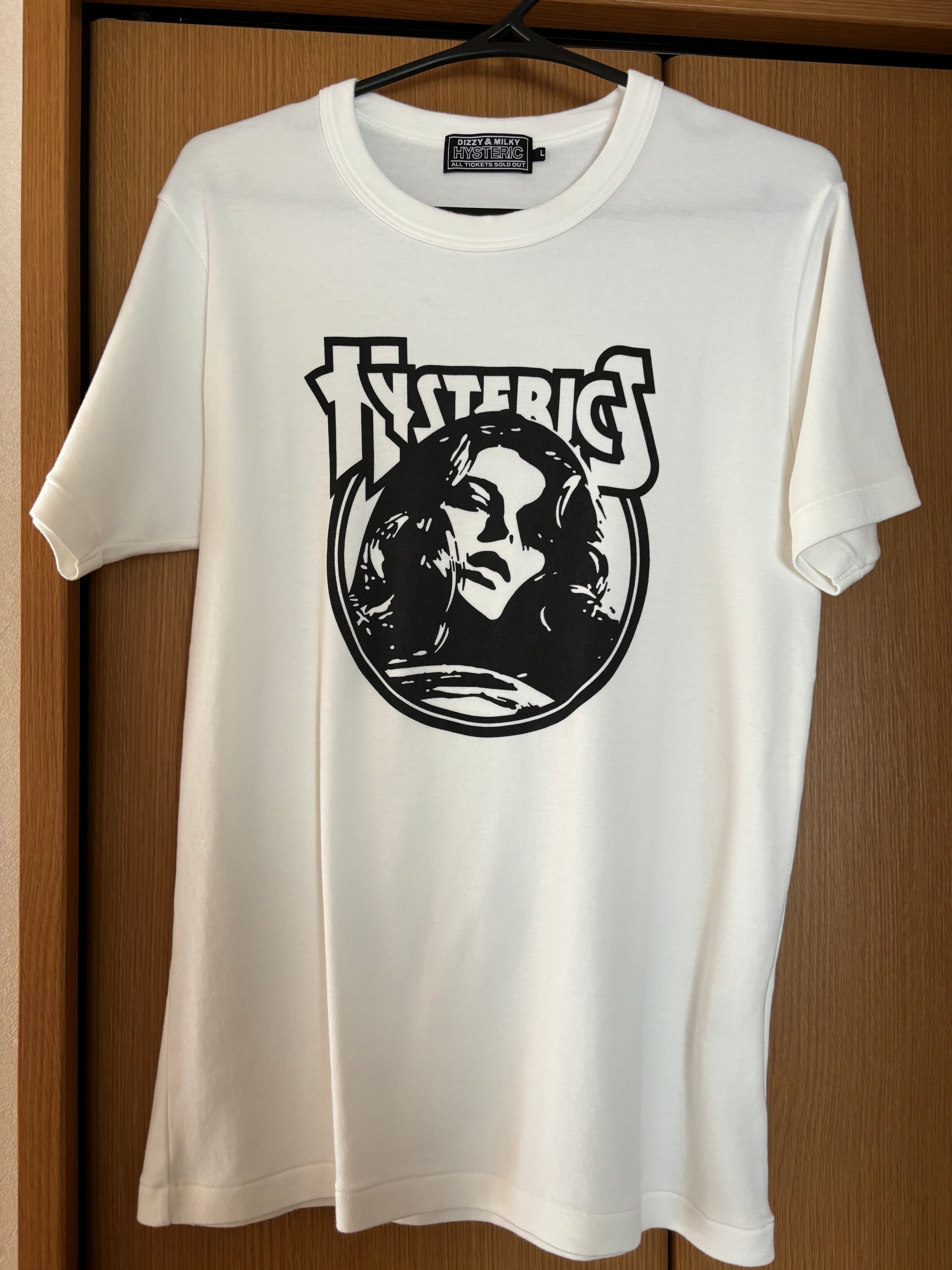 HYSTERIC GLAMOUR Endless Rock T-Shirt "White"