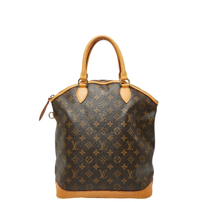 ルイ ヴィトン モノグラム ロックイット ヴェルティカル ハンドバッグ M40103 ブラウン PVC レザー レディース LOUIS VUITTON 【中古】