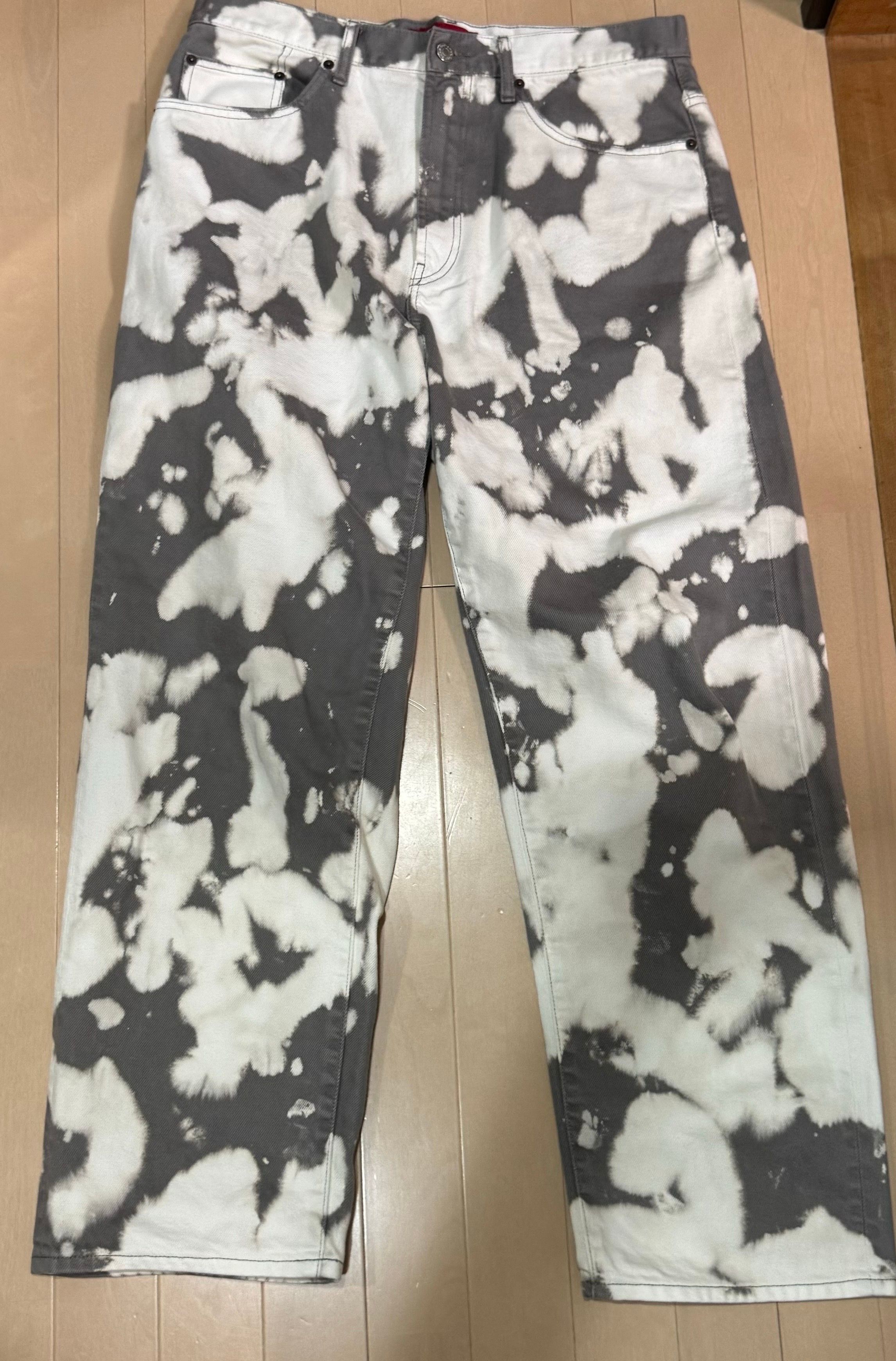 Supreme Baggy Jean "Bleached"