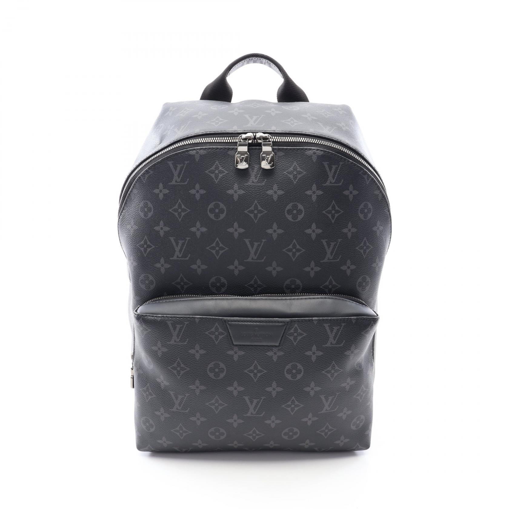 ルイ・ヴィトン LOUIS VUITTON アポロ モノグラムエクリプス リュックサック バックパック バッグ PVCコーティングキャンバス レザー メンズ ブラック系 M43186 【中古】