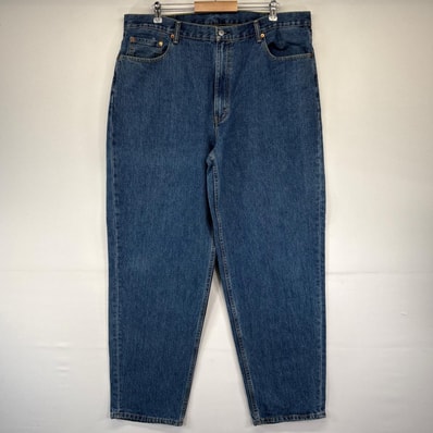 古着 リーバイス Levi's デニム パンツ 560 バギー ジーパン テーパード 大きいサイズ W42×L34 ブルー系 メンズ