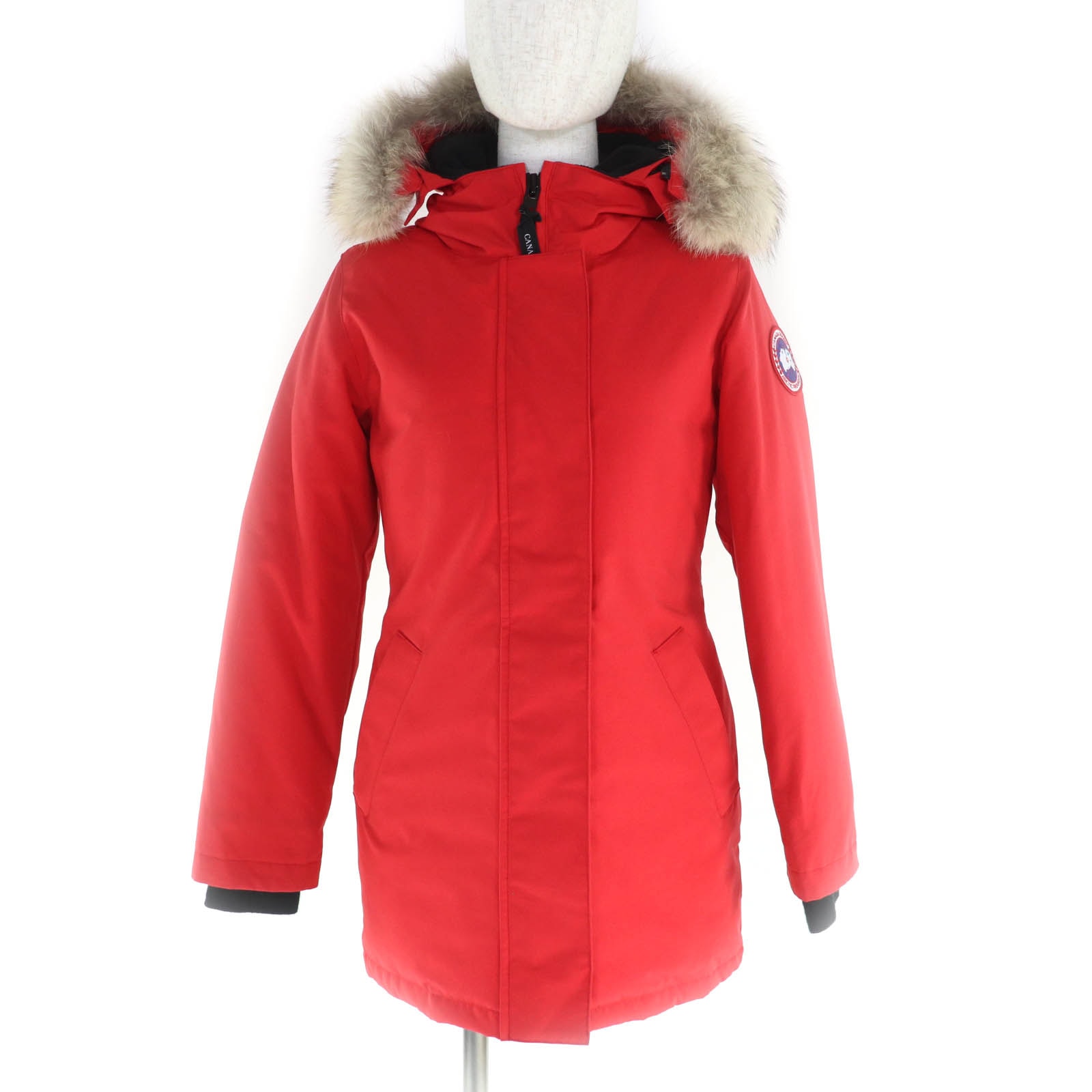 極美品 カナダグース VICTORIA PARKA XS 3037LA