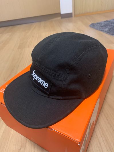 Supreme Military Camp Cap "Black" (19SS)