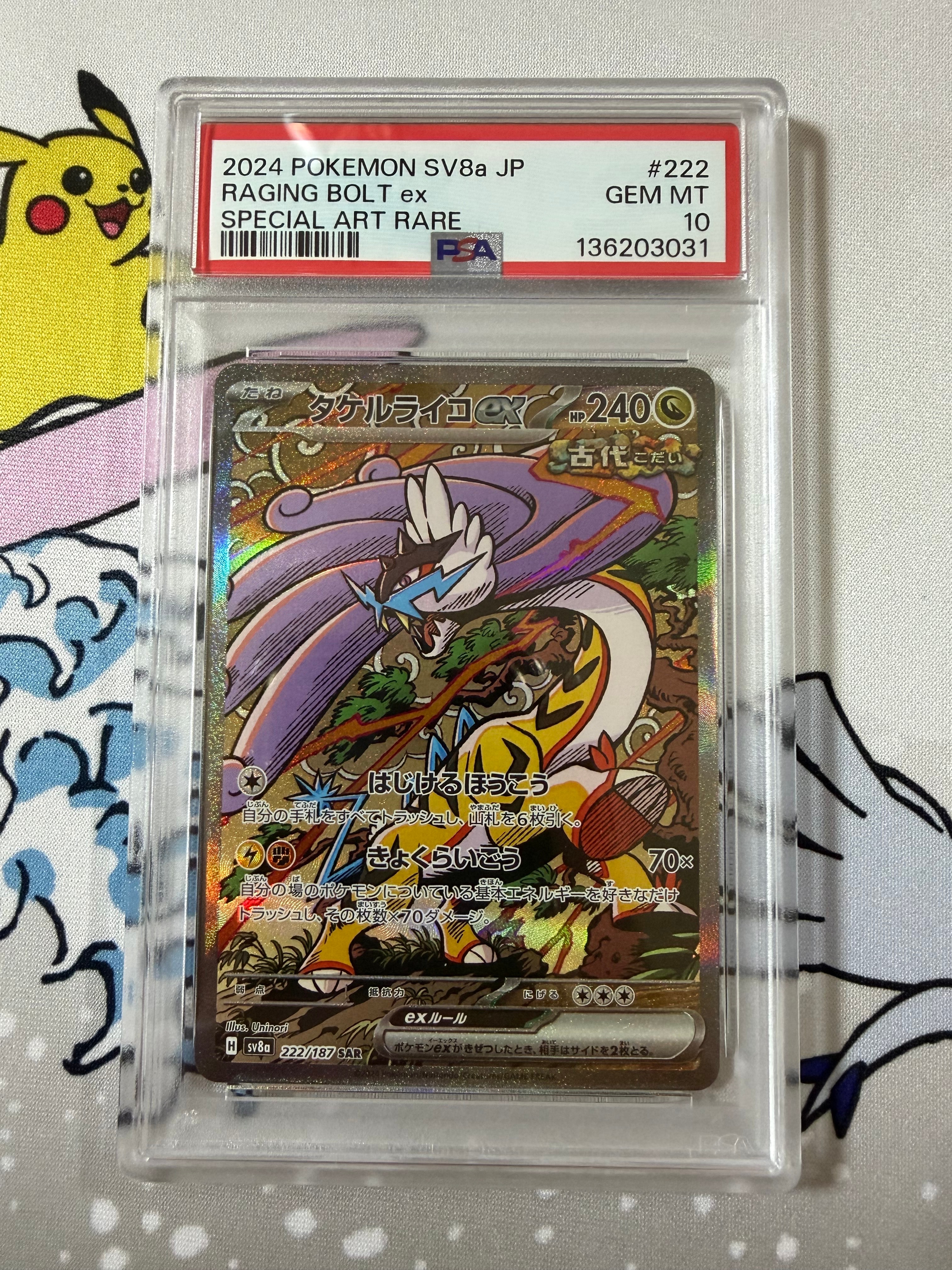 タケルライコex SAR [SV8a 222/187](ハイクラスパック「テラスタルフェスex」)