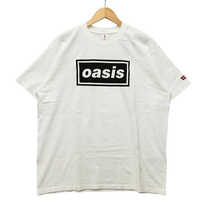 LEVIS リーバイス oasis オアシス バンド プリント 半袖Tシャツ コットン ホワイト サイズ L 正規品 / 54787