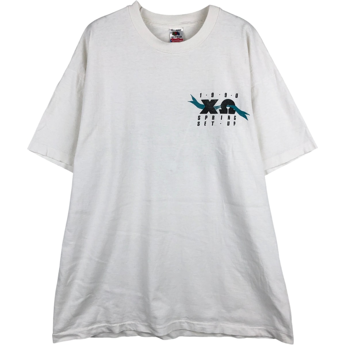 古着 90年代 フルーツオブザルーム FRUIT OF THE LOOM プリントTシャツ USA製 メンズXL相当 ヴィンテージ/eaa616538