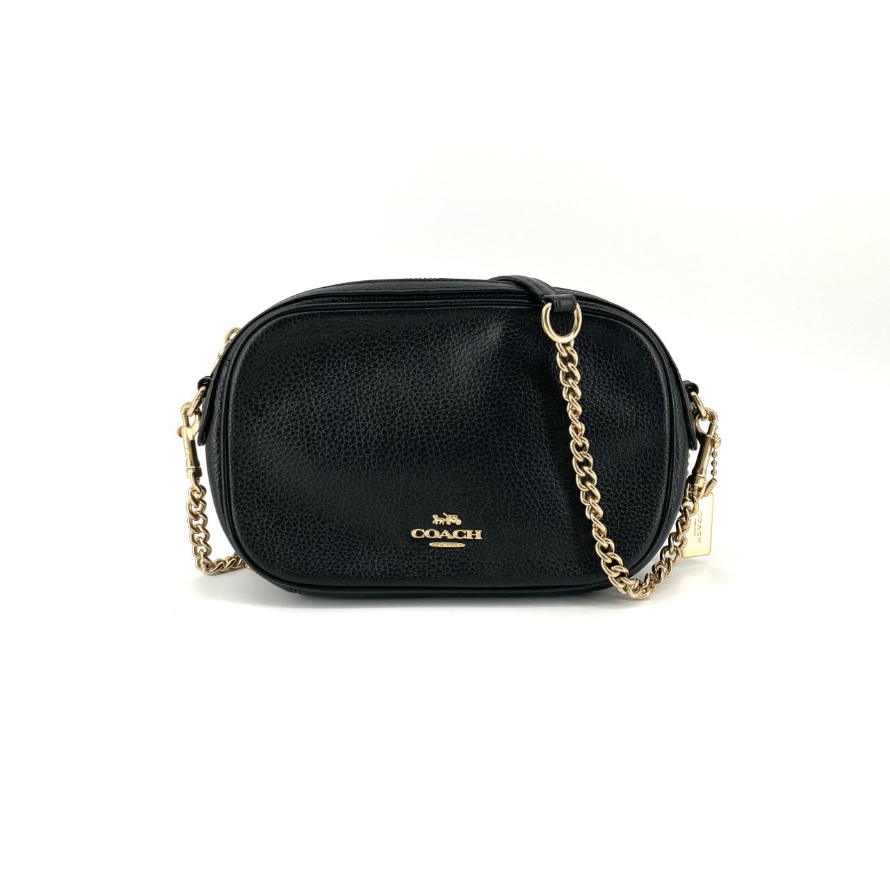 COACH(コーチ) レザー F29000 ショルダーバッグ ブラック
