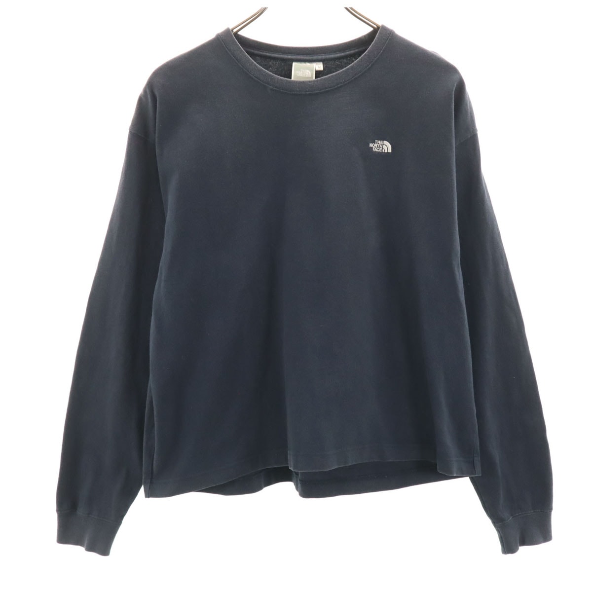 THE NORTH FACE ノースフェイス 長袖 Tシャツ M ネイビー アウトドア ロンT NYW81934