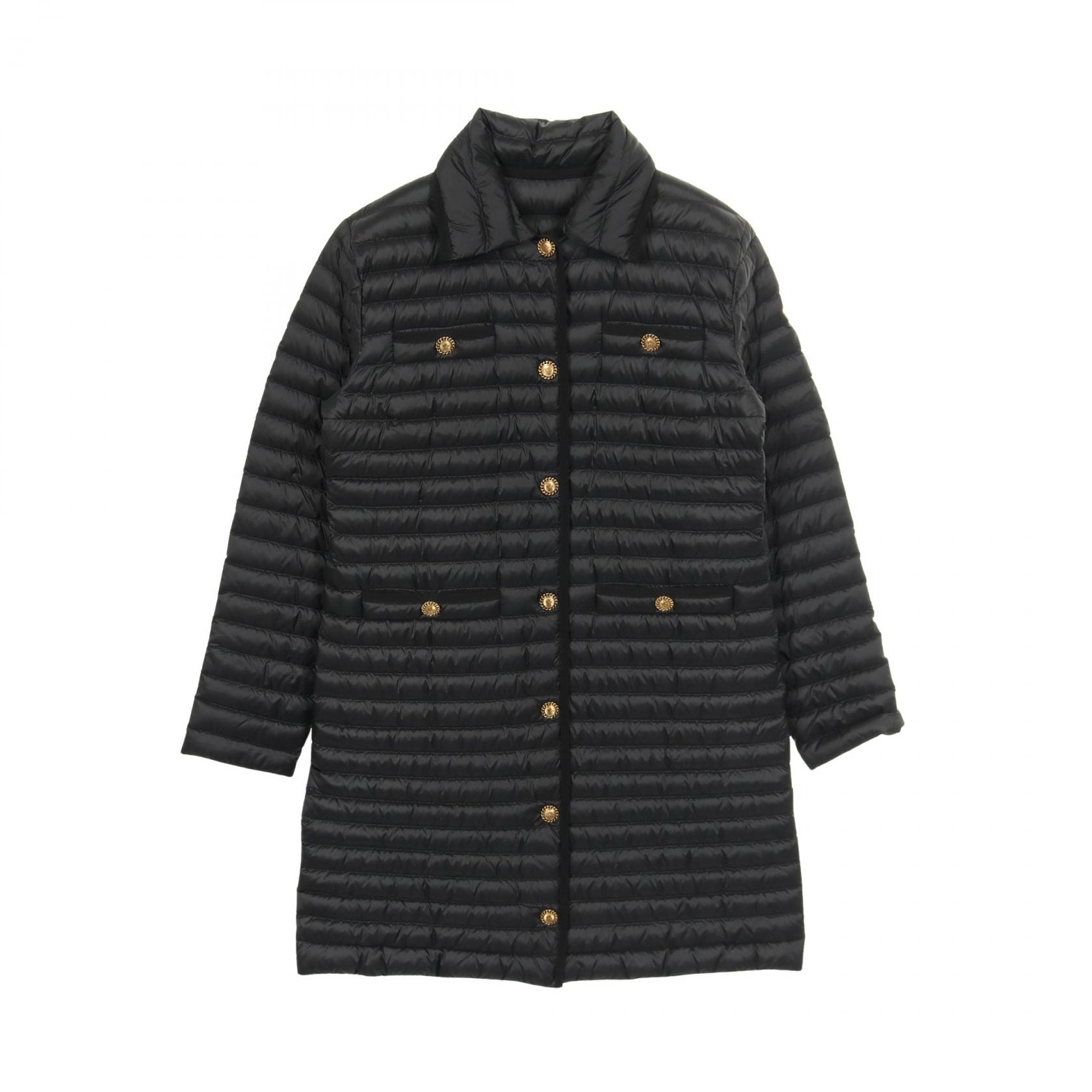 モンクレール MONCLER CALIPSO ダウンジャケット 衣料品 アウター ナイロン レディース ブラック系 【中古】