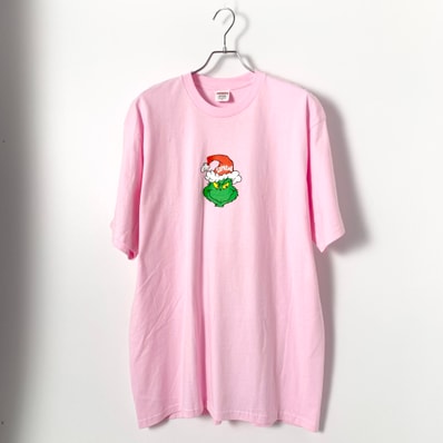 Supreme Grinch Tee "Pink"