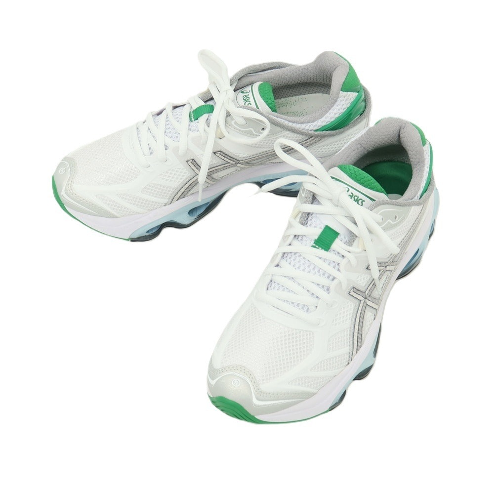 【中古】【未使用】アシックス asics × HIDDEN NY 2026年春夏 GEL-KINETIC 2.0 スニーカー ホワイトxグリーン【サイズ27cm】【メンズ】