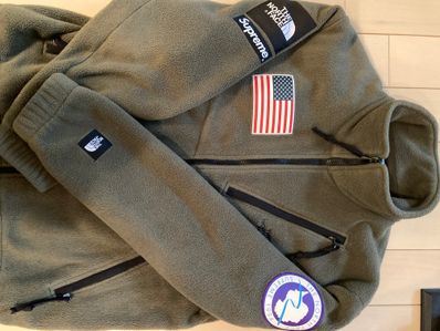 Supreme x The North Face Polartec Fleece Jacket "Olive"