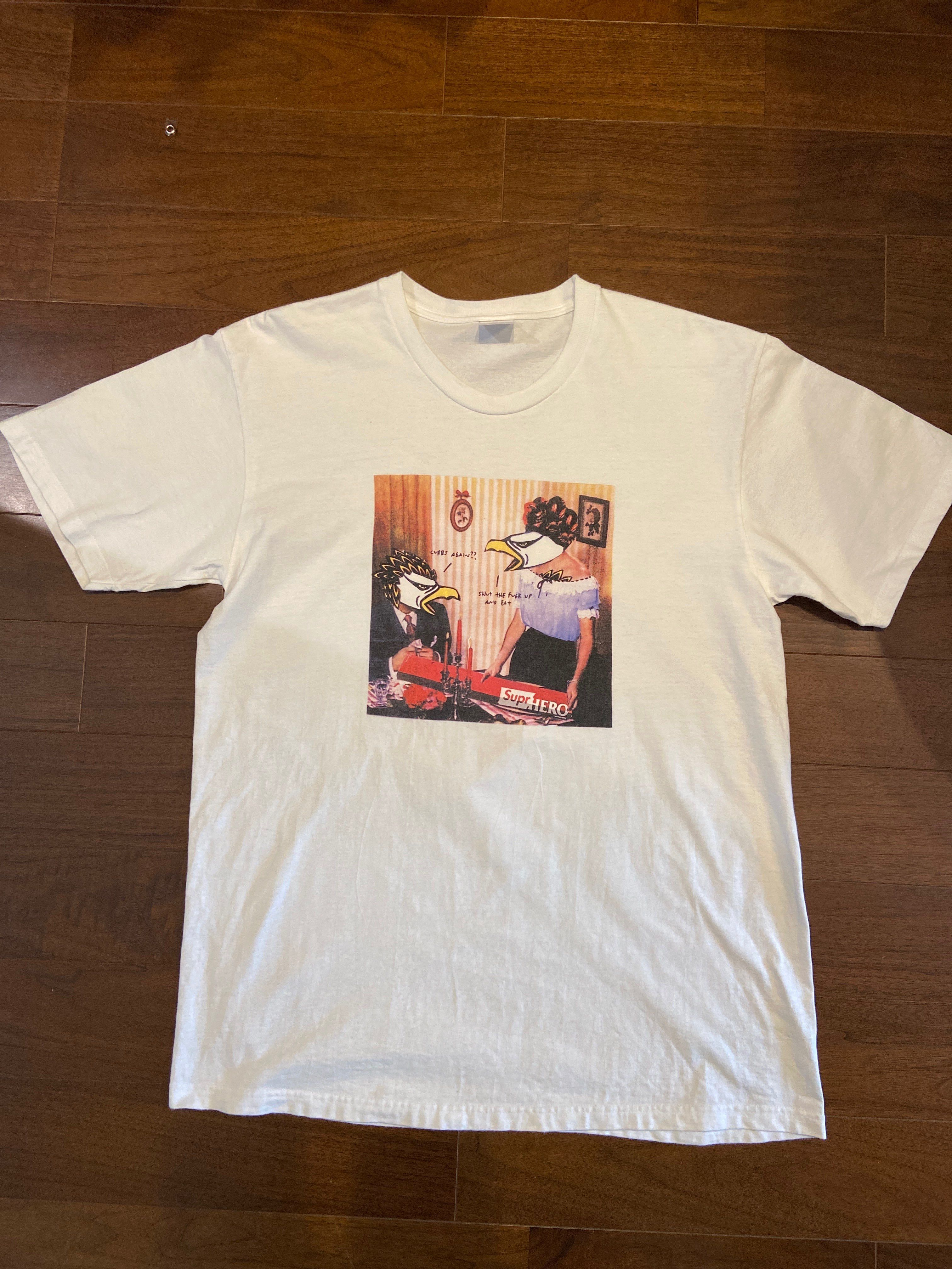Supreme / ANTIHERO Curbs Tee "White"