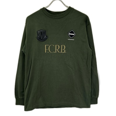 F.C.Real Bristol Lettered L/S Tee "Green"