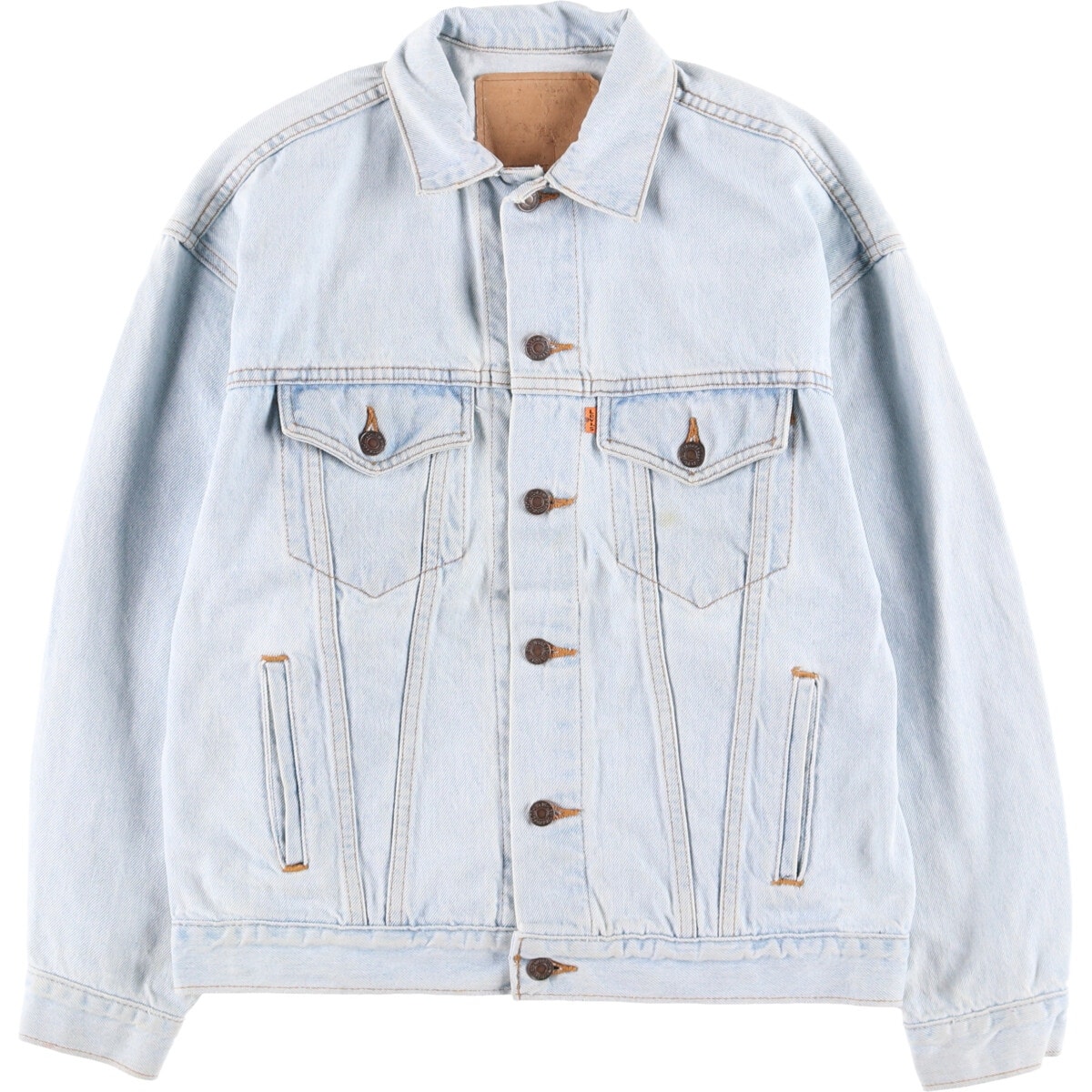 古着 90年代 リーバイス Levi's デニムジャケット Gジャン USA製 メンズM相当 ヴィンテージ/eaa576185