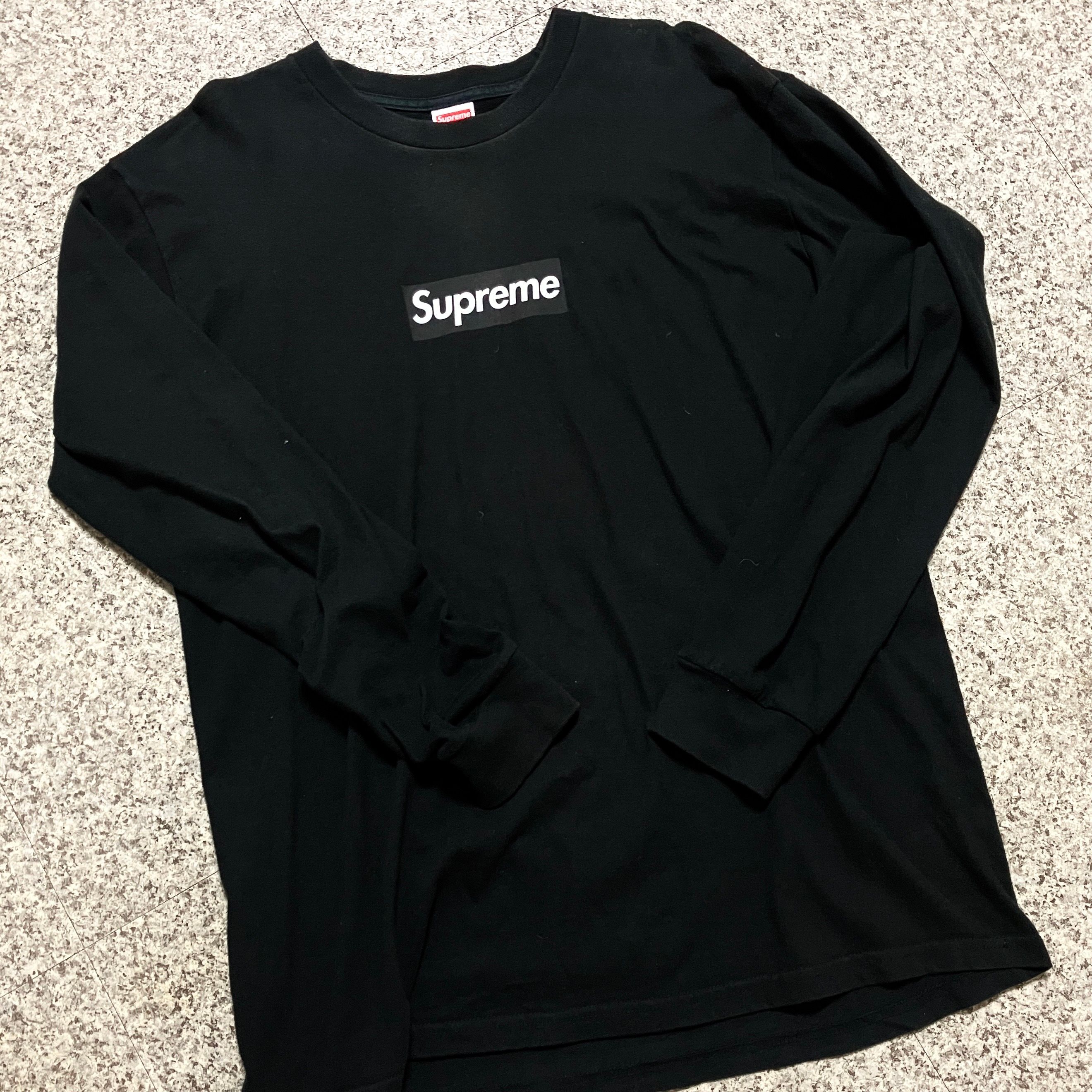 Supreme Box Logo L/S Tee "Black"