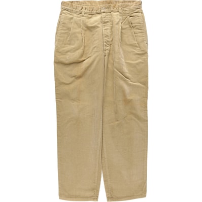 古着 80年代 エルエルビーン L.L.Bean RANGELEY ツータック コーデュロイパンツ USA製 メンズw34相当 ヴィンテージ/eaa627334
