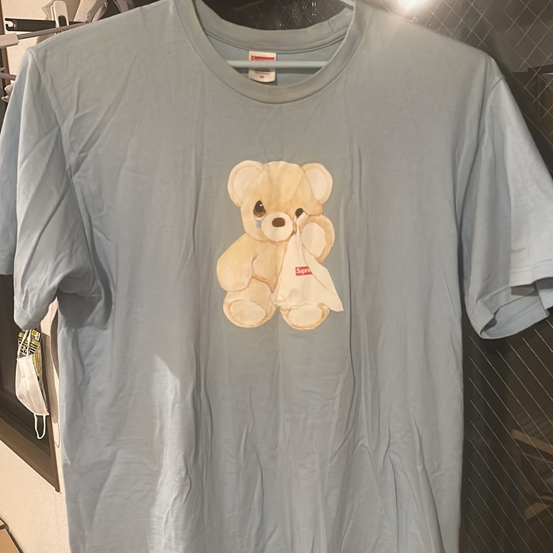 Supreme Bear Tee "Powder Blue"