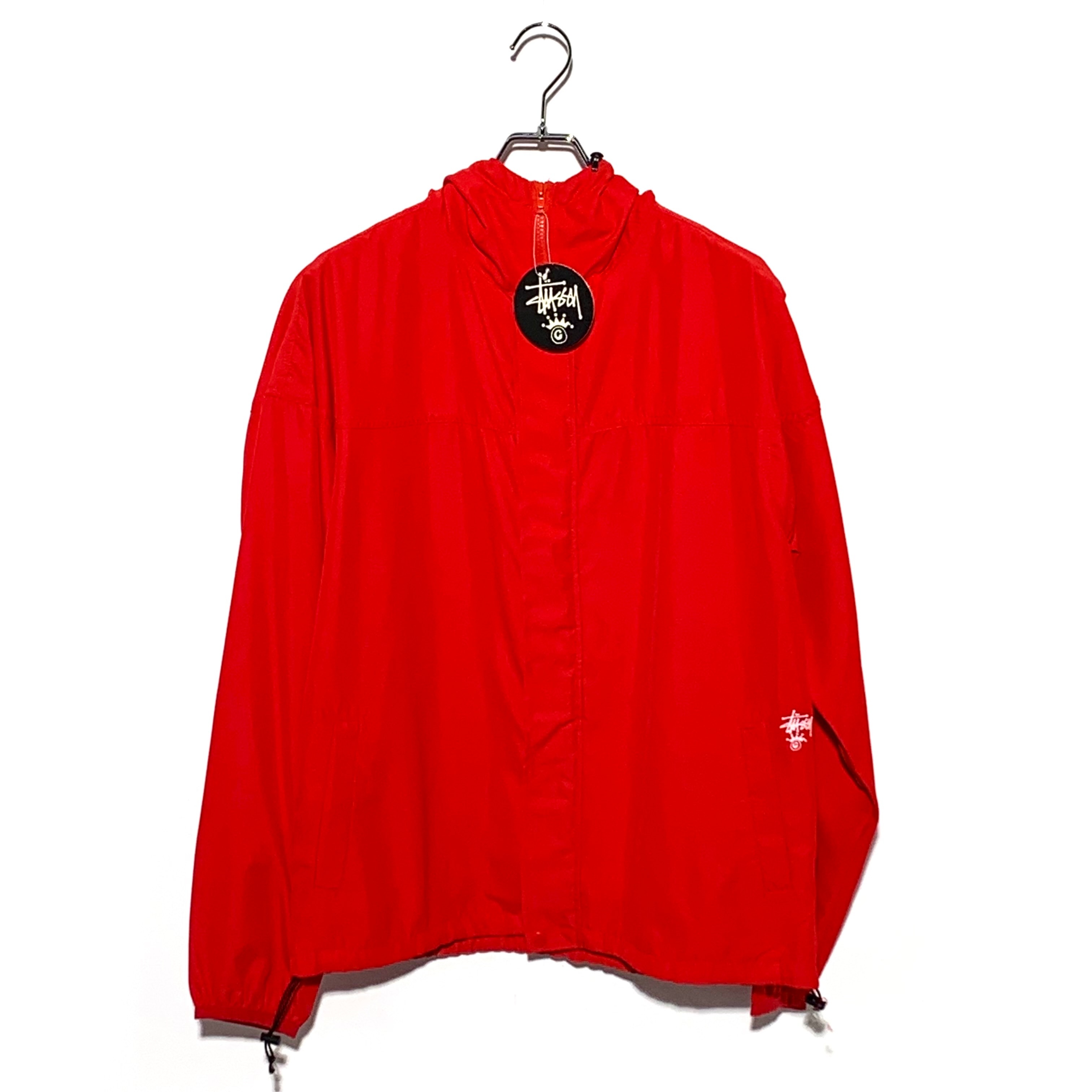 STUSSY NYLON JK(RED)