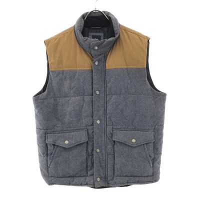 GAP ギャップ 中綿ベスト L グレー