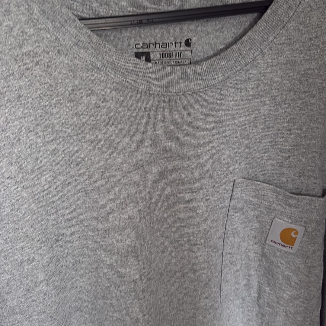 Carhartt Workwear Pocket Short-Sleeve T-Shirt "Heather Gray"