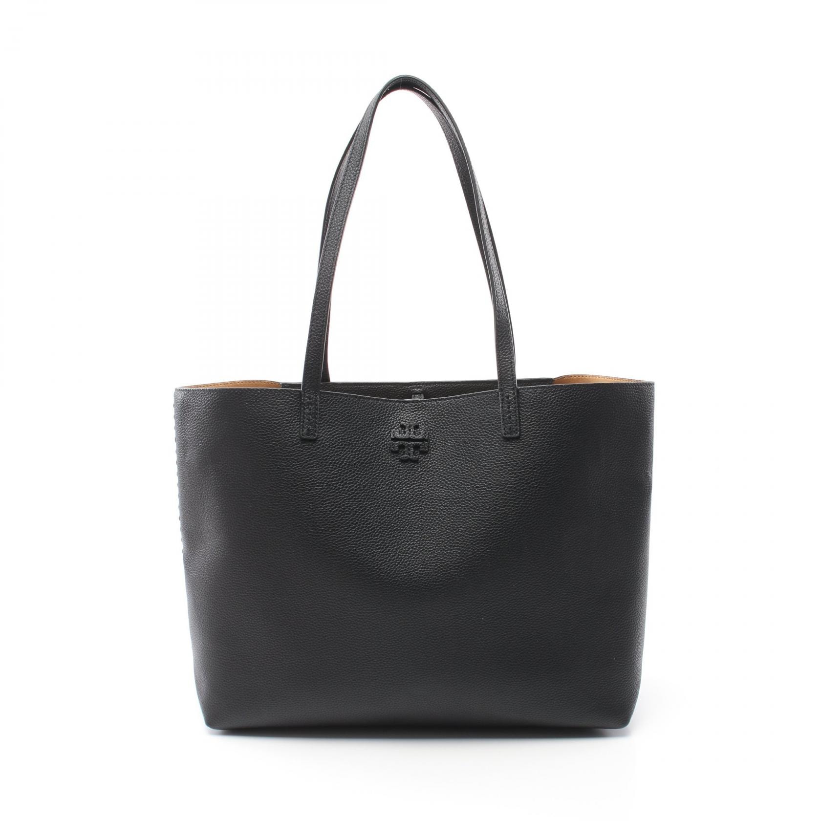 トリーバーチ Tory Burch MCGRAW マックグロー トートバッグ バッグ レザー レディース ブラック系 152221001 【新品】