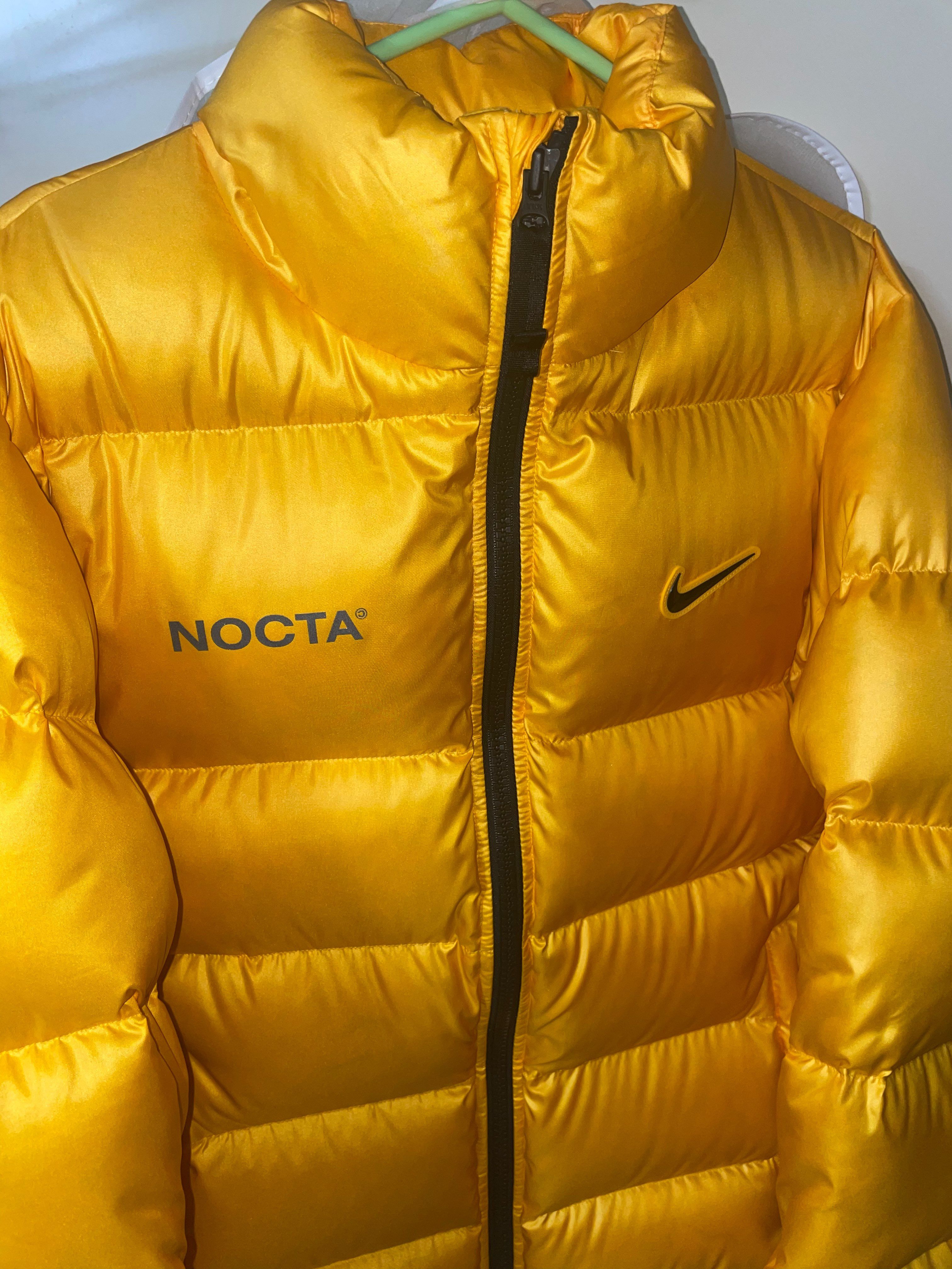 Nike x Drake NOCTA Puffer Jacket "Yellow"