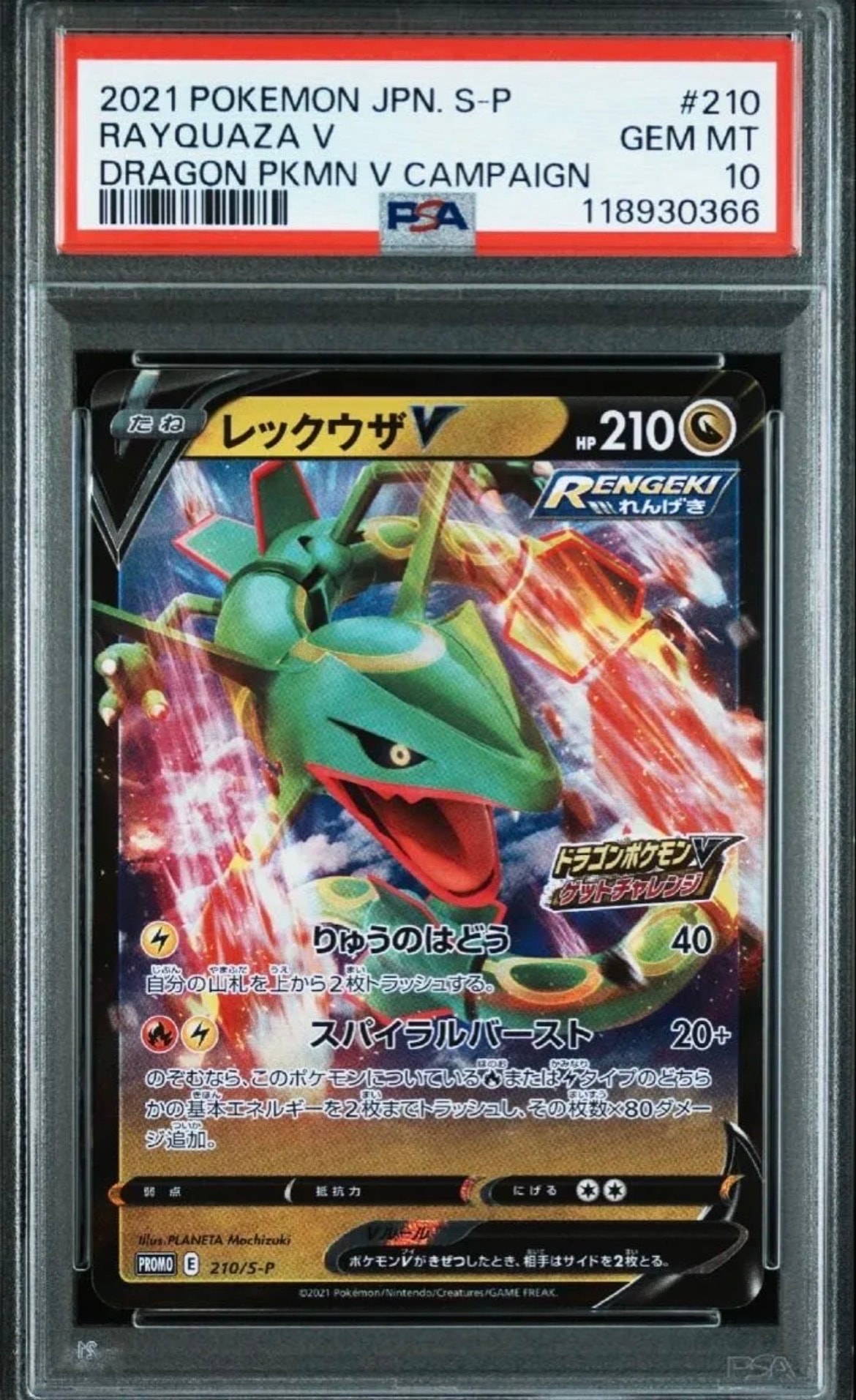 レックウザv psa10 プロモ　s-p PSA10】レックウザv プロモ 【公式通販】