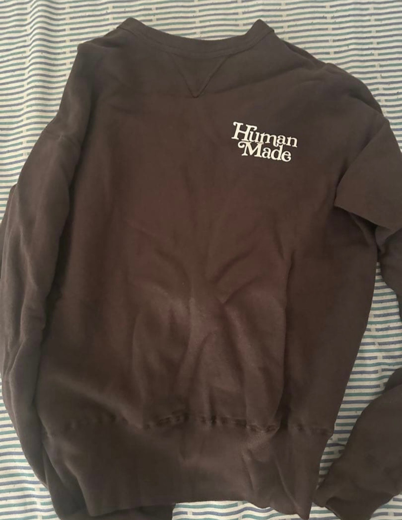 HUMAN MADE x VERDY Tsuriami Sweatshirt "Black"