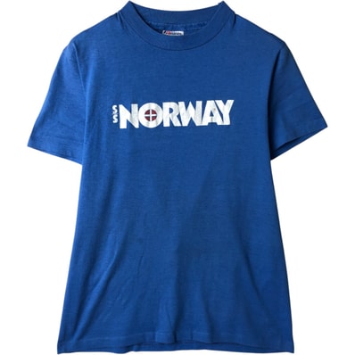 古着 80年代 ヘインズ Hanes Fifty-Fifty 青タグ プリントTシャツ USA製 メンズM相当 ヴィンテージ/eaa636650