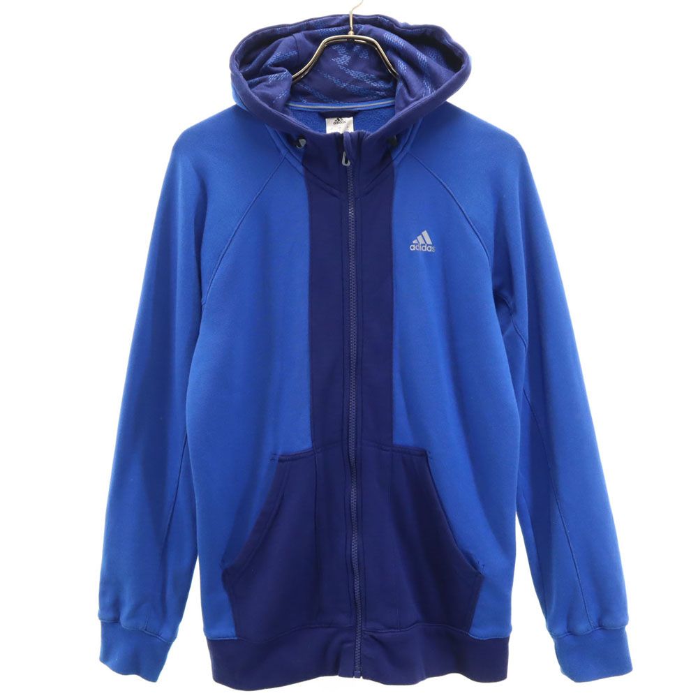 adidas 長袖 スウェット ジップパーカー