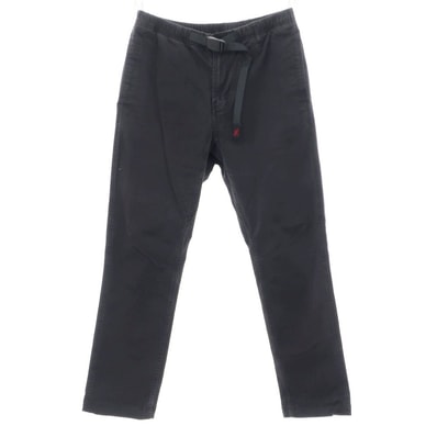 【中古】グラミチ Gramicci ストレッチ コットン イージーパンツ ブラック【サイズM】【メンズ】