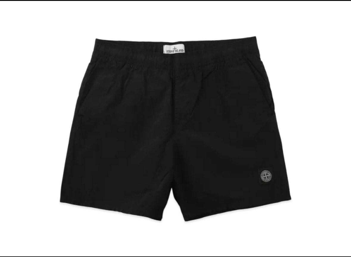 STONE ISLAND Nylon Metal In Econyl Short Pants "Black"