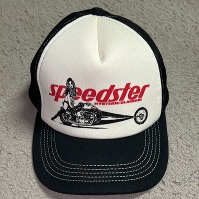 HYSTERIC GLAMOUR Speedster Mesh Cap "Black"
