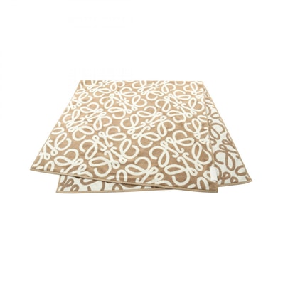 ロエベ LOEWE アナグラム タオル 衣料品 コットン メンズ レディース ベージュ系 T000229X012132 【新品】