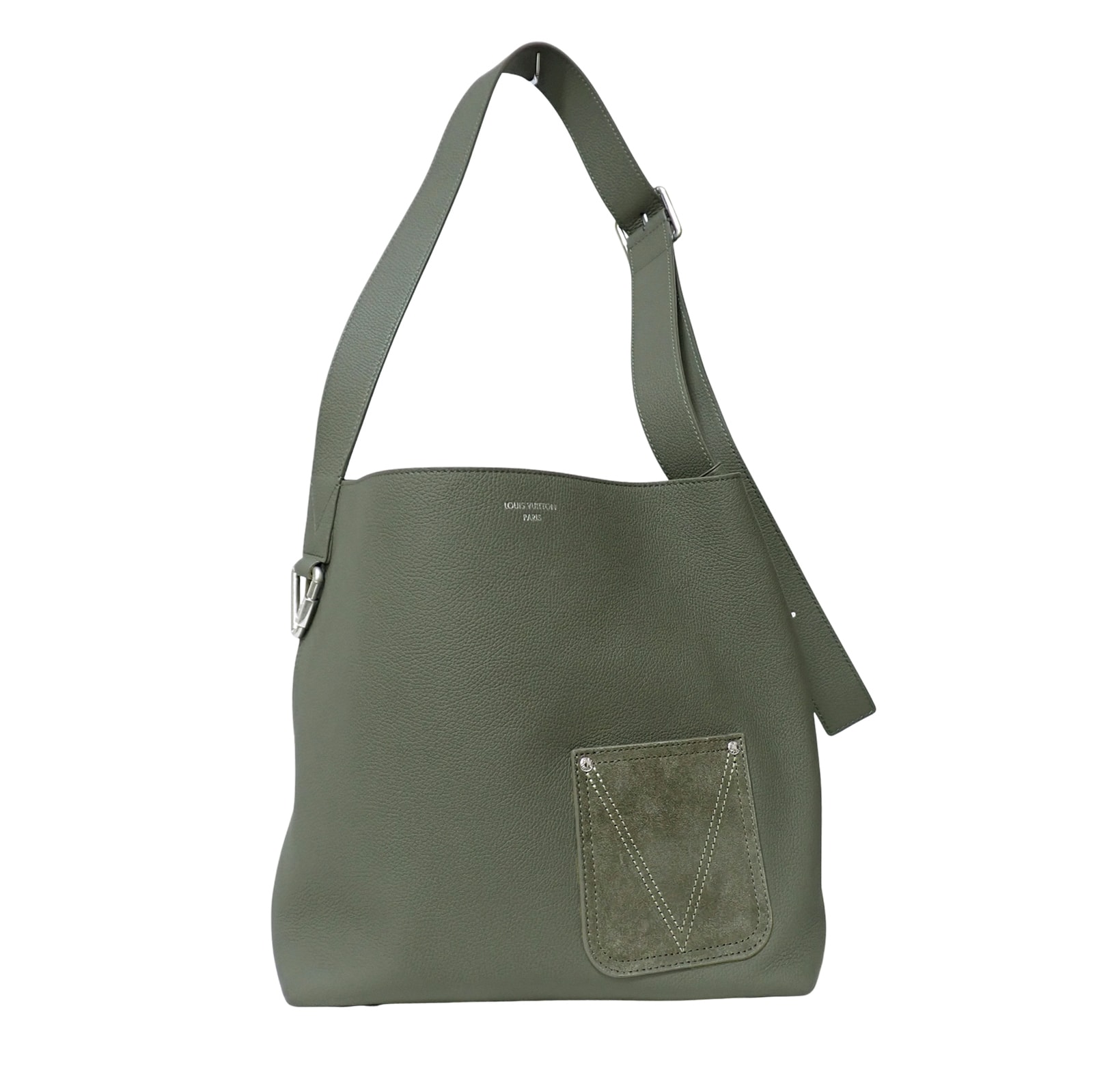 極美品 LOUIS VUITTON ルイ・ヴィトン  ヴェルソ トート カーキ  M26747  カーキ  メンズ トートバッグ
LV
