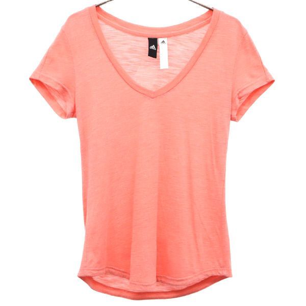 adidas アディダス 半袖 Vネック Tシャツ