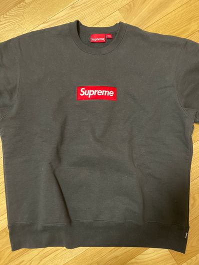 Supreme Box Logo Crewneck "Black" (22FW)