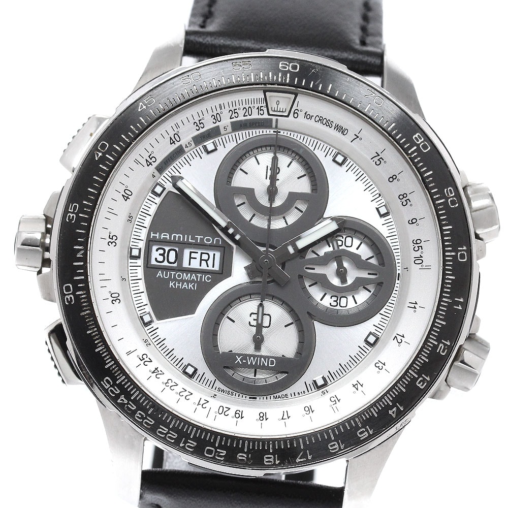 ハミルトン カーキ Xウィンド H777260 メンズ 【中古】