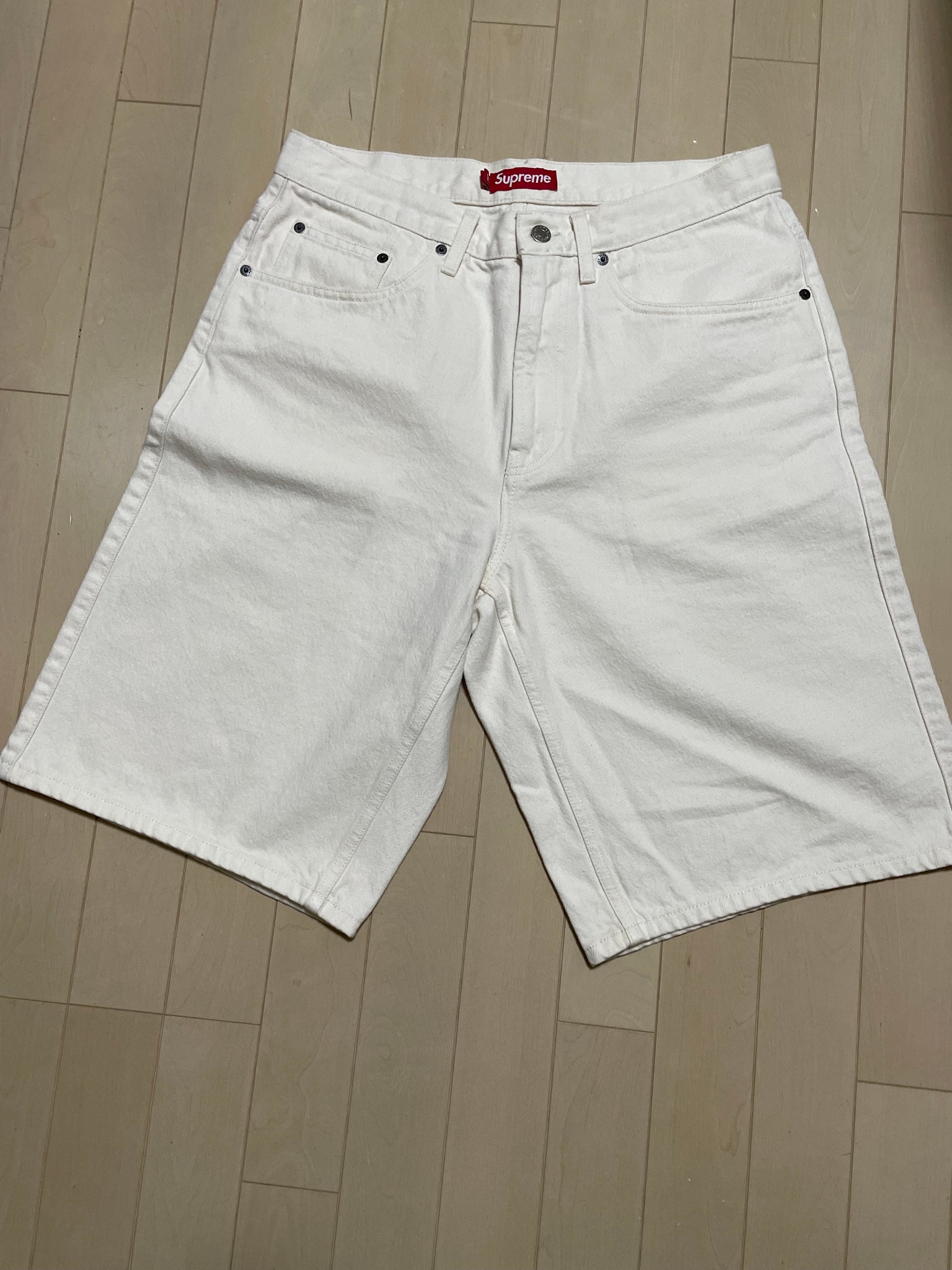 Supreme Baggy Denim Short "Natural" (24SS)