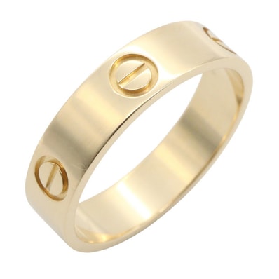 カルティエ CARTIER ラブリング リング・指輪 ジュエリー K18(イエローゴールド) メンズ レディース ゴールド系 B4084600 【中古】