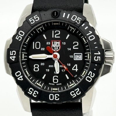 LUMINOX ルミノックス ネイビーシールズ 3251.CB ブラック QZ メンズ 腕時計 稼働品