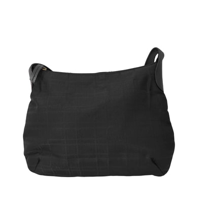 イタリア製 チェック レザーハンドル ワンショルダー バッグ【1142625575002】