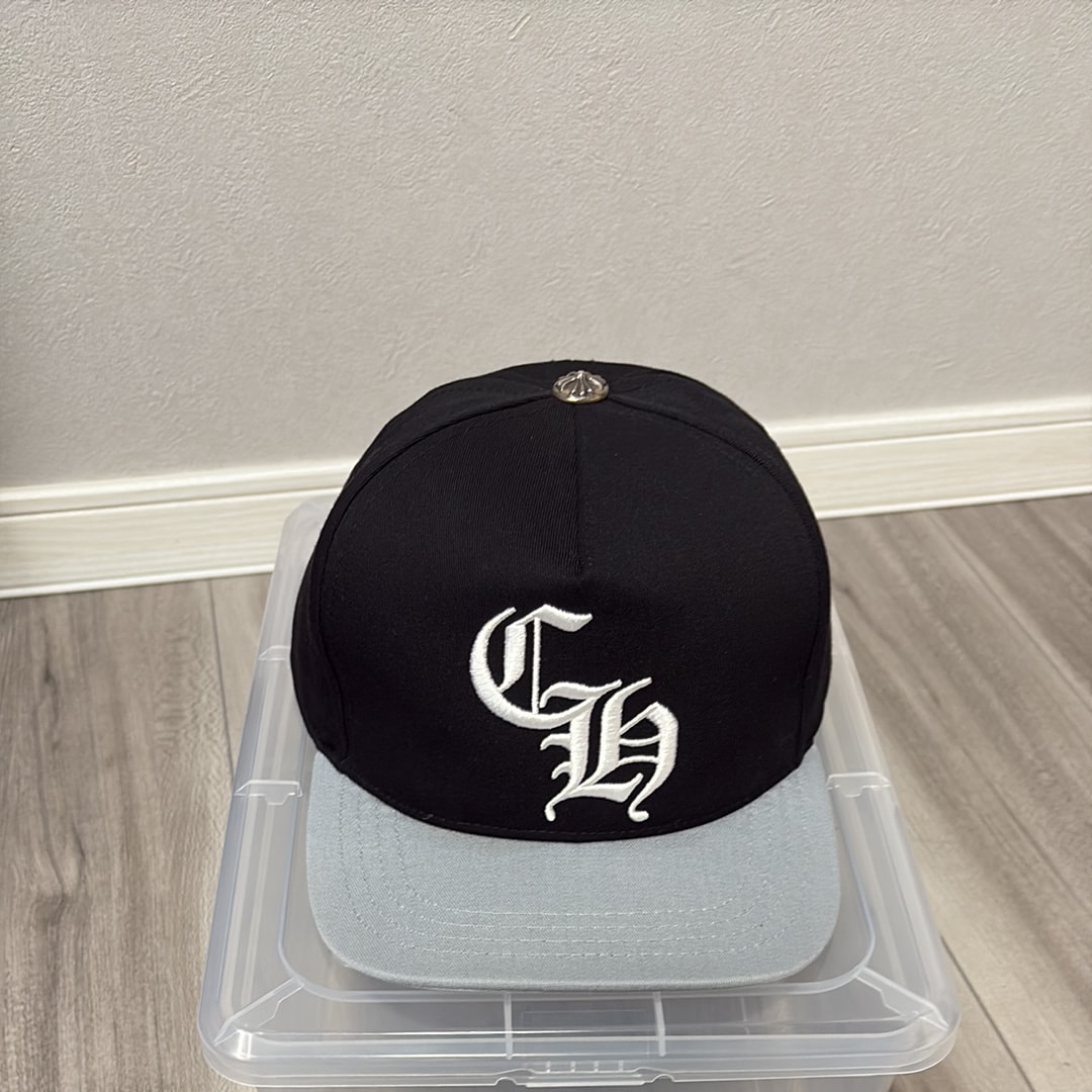 CHROME HEARTS ベースボールキャップ CHロゴ刺繍