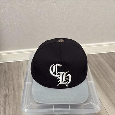 CHROME HEARTS ベースボールキャップ CHロゴ刺繍