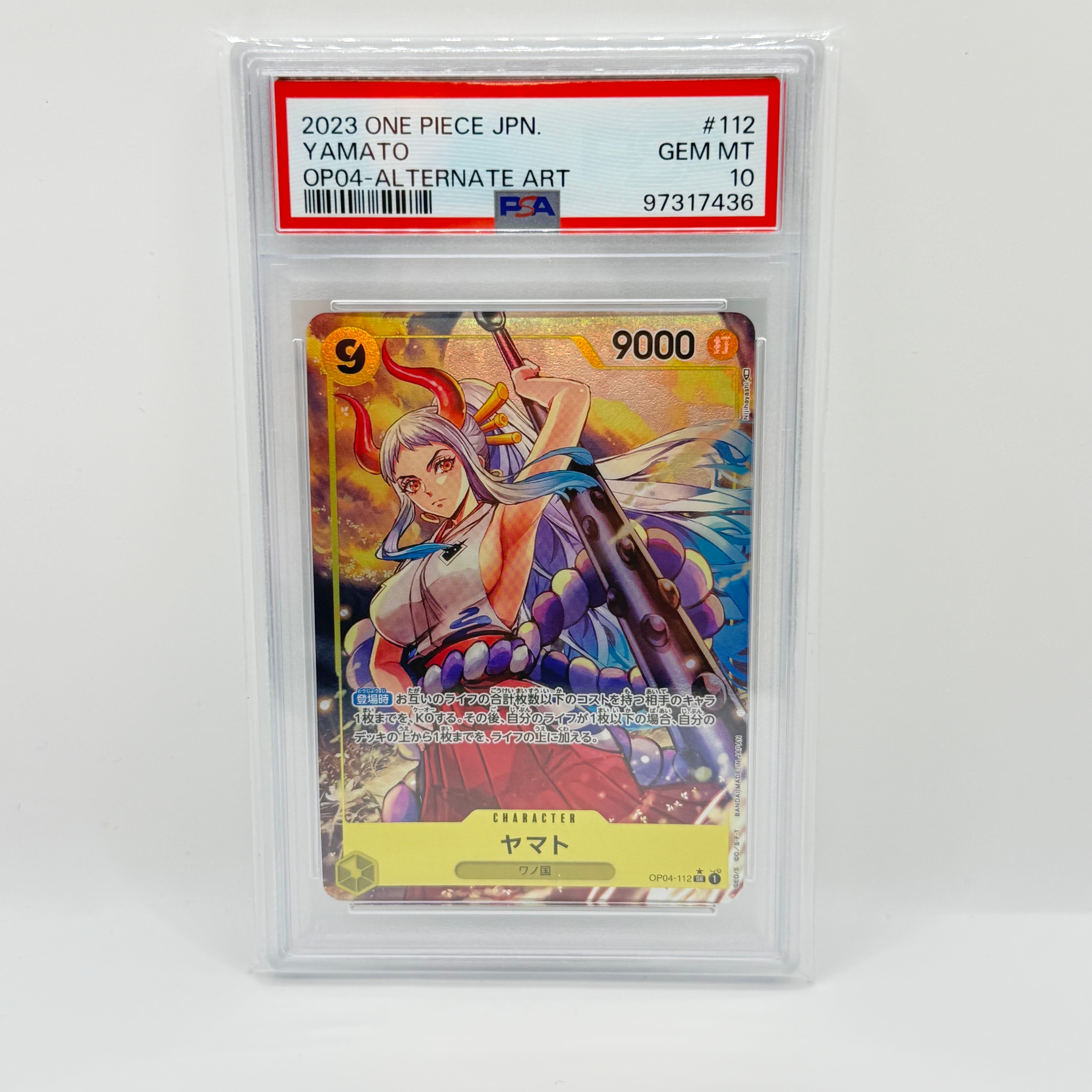 Yamato SR-P [OP04-112] (Booster Pack The Kingdom Of Conspiracy)