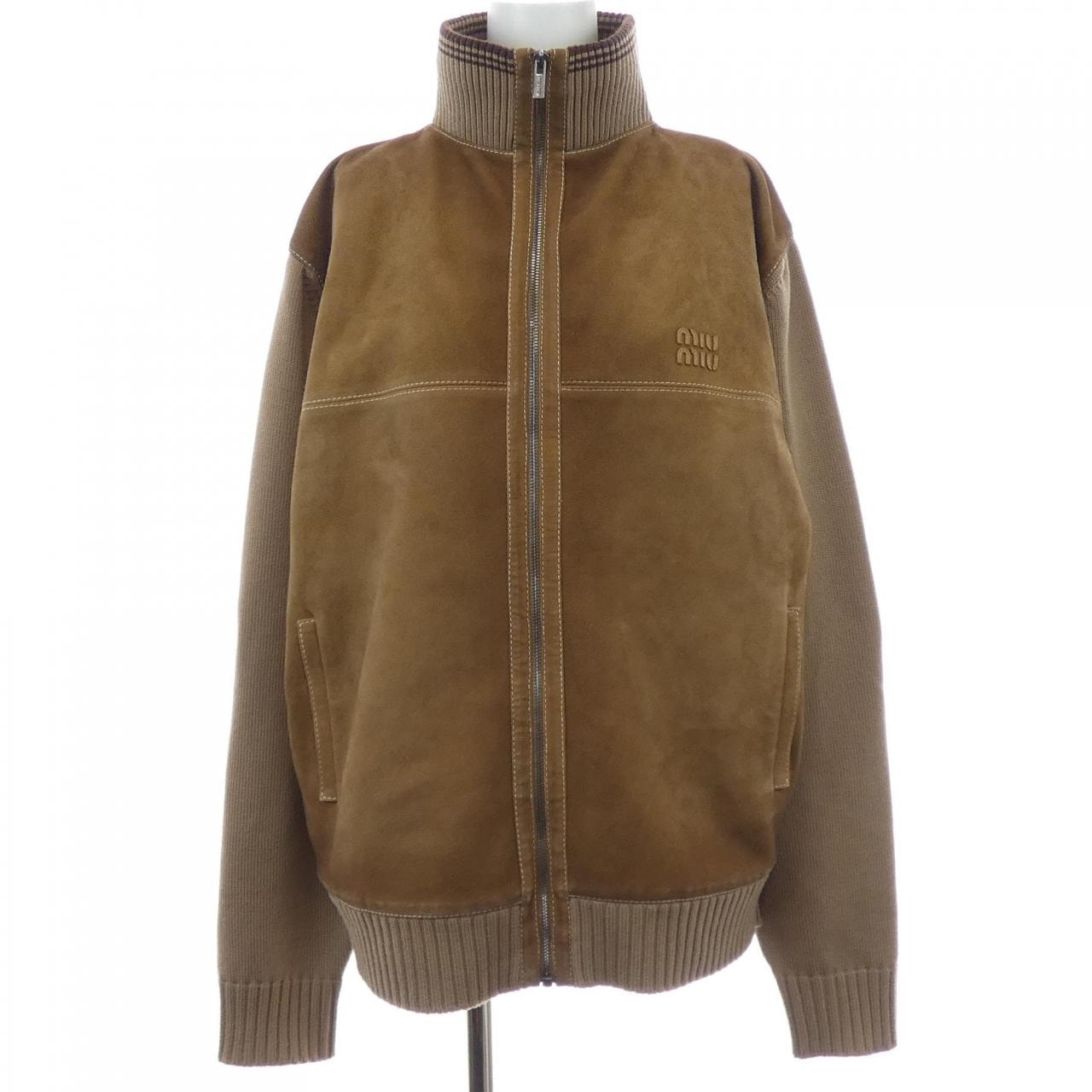 ミュウミュウ MIU MIU MIU MIU ロゴ MMJ150 SOOO 177Q ジャケット