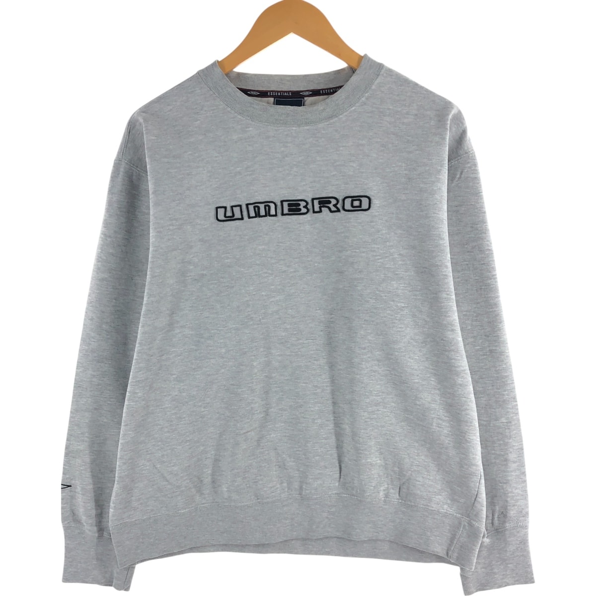 古着 00年代 アンブロ UMBRO ロゴスウェットシャツ トレーナー メンズL相当/eaa562830