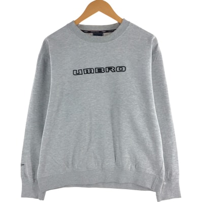古着 00年代 アンブロ UMBRO ロゴスウェットシャツ トレーナー メンズL相当/eaa562830