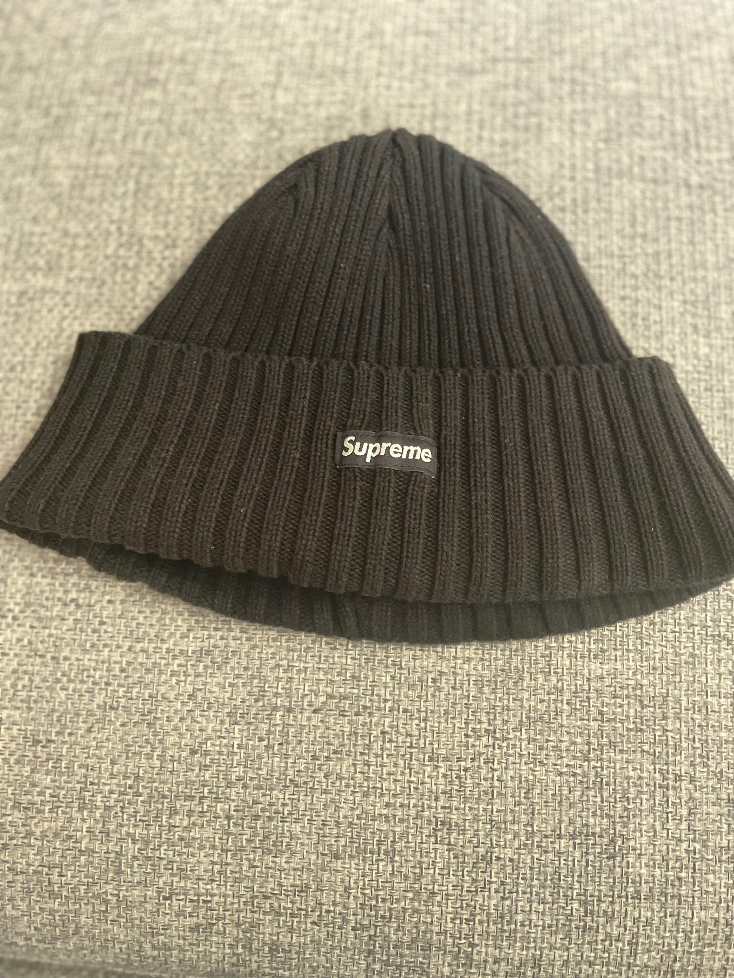 Supreme Overdyed Beanie "Black"(19SS)